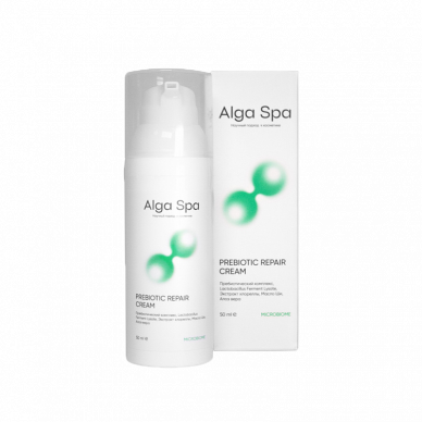 Крем с пребиотиком для восстановления микробиома кожи Alga Spa