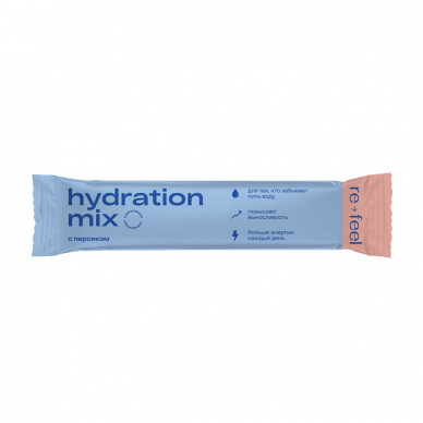 Изотоник электролит в стиках HYDRATION MIX с персиком-маракуйей (1 шт) ReFeel